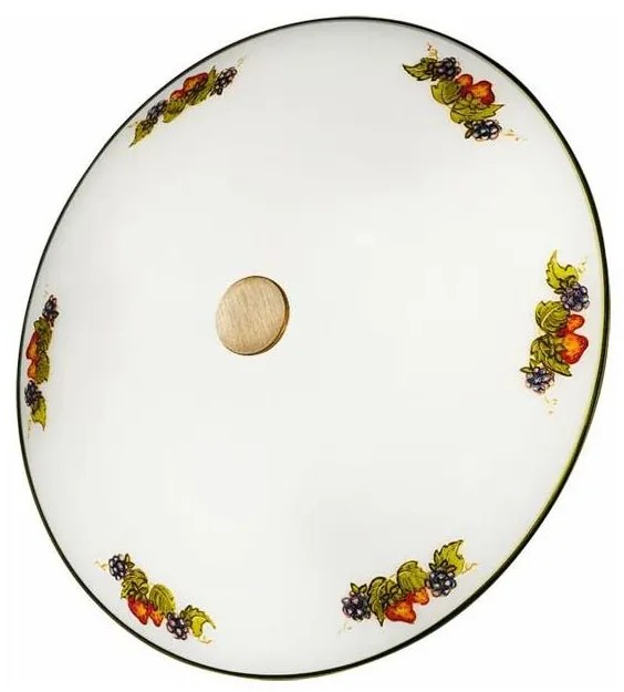 Kolarz 731.U12.4.113-Lampa sufitowa NONNA 2xE14/60W/230V śr. 32 cm wino/truskawki