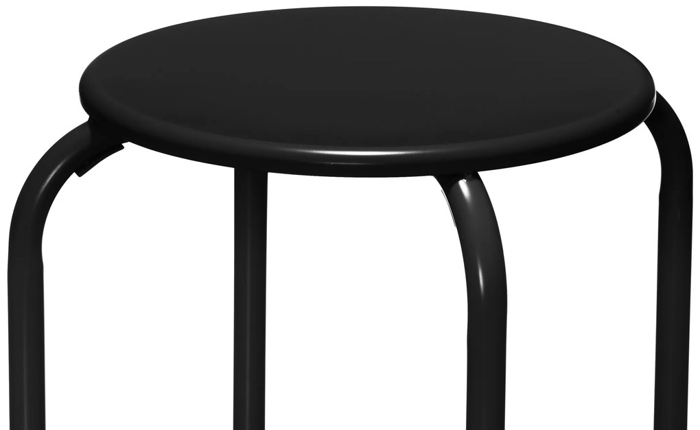 Metalowy taboret, Ø 30 cm