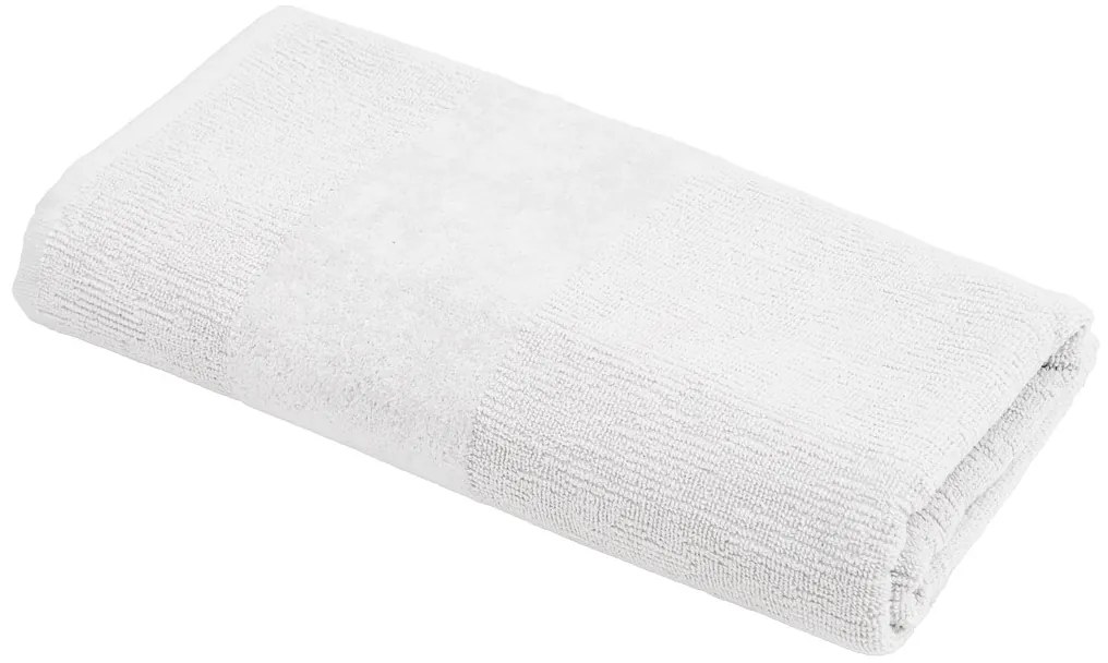 Zestaw ręczników CARRARA 1 szt. 60x100 cm i 1 szt. 40x55 cm 100% bawełna, biały