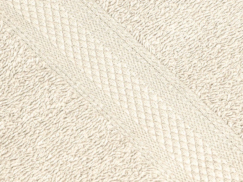 Ręcznik CLARYSSE ELEGANCE 60x110 cm kremowy, 100% bawełna