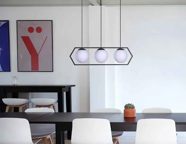 Nowoczesna lampa wisząca nad stół - S772 B0-D75