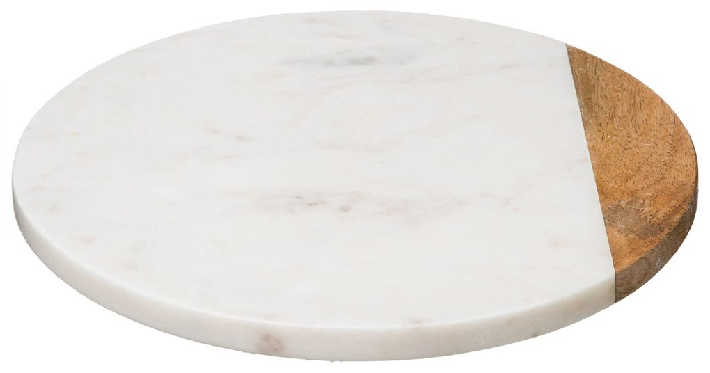 Taca obrotowa GEOM HYGGE, Ø 30 cm, marmur