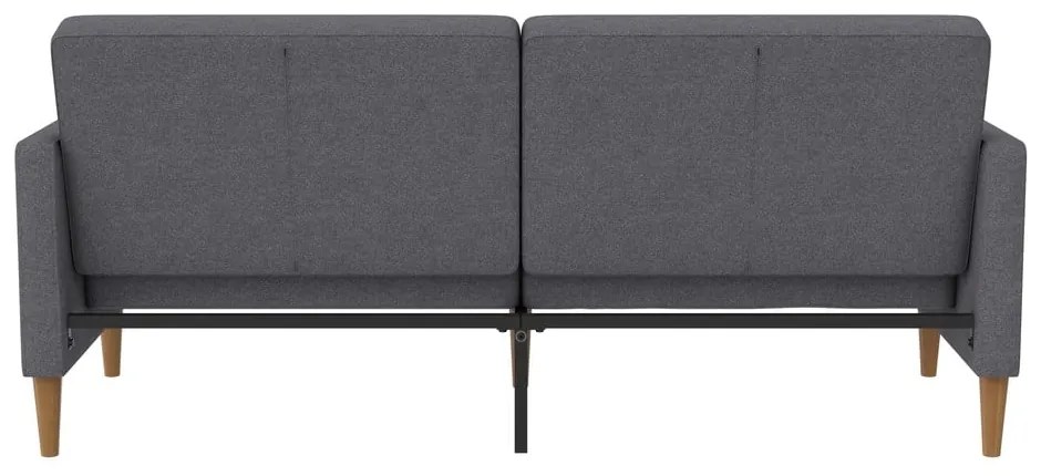 Szara rozkładana sofa 82 cm Lilly – Støraa
