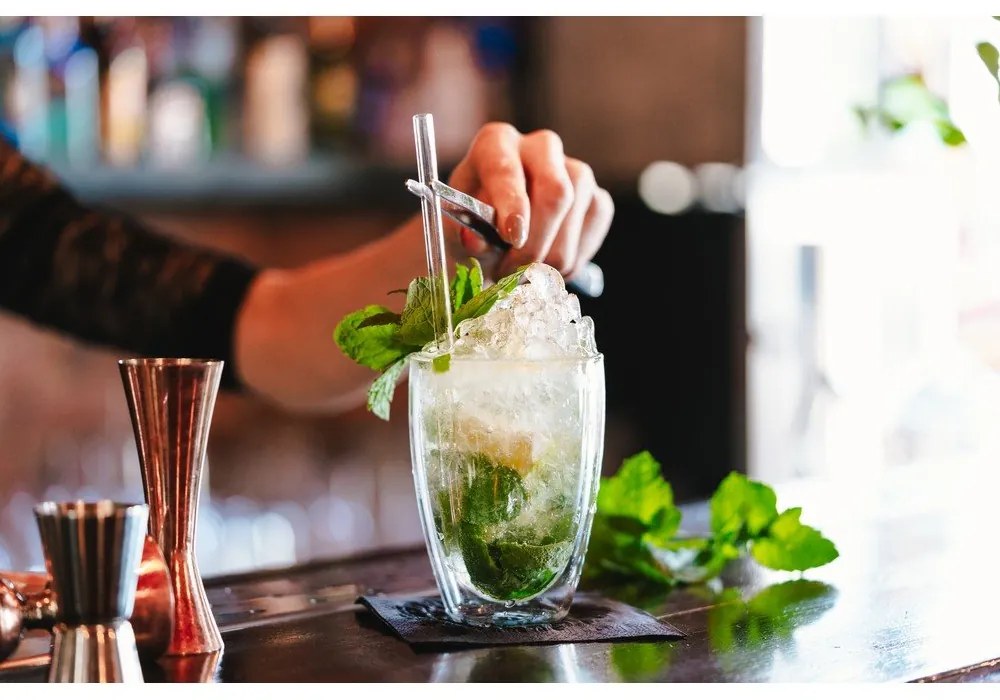 Szklanek kubki do latte podwójną/z ścianką zestaw 6 szt. 350 ml – Vialli Design