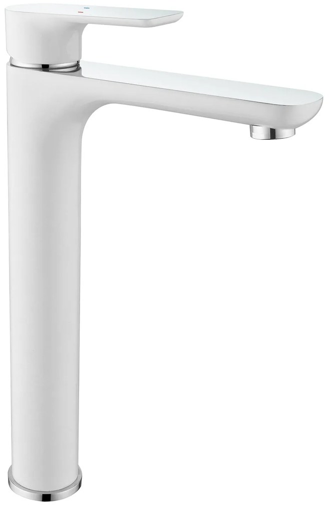 Bateria umywalkowa 4025CWBiały / Chrom błyszczący