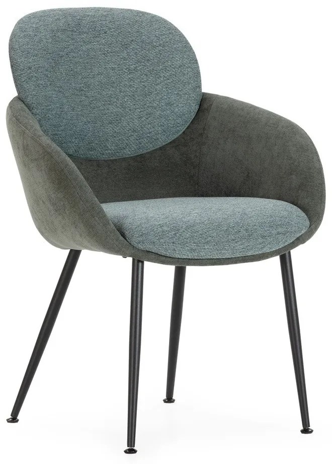 Niebieski fotel Nure – MOME