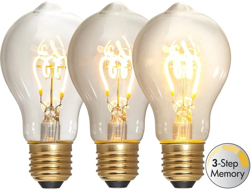 Żarówka filamentowa LED ze ściemniaczem o ciepłej barwie z gwintem E27, 4 W Spiral Filament – Star Trading