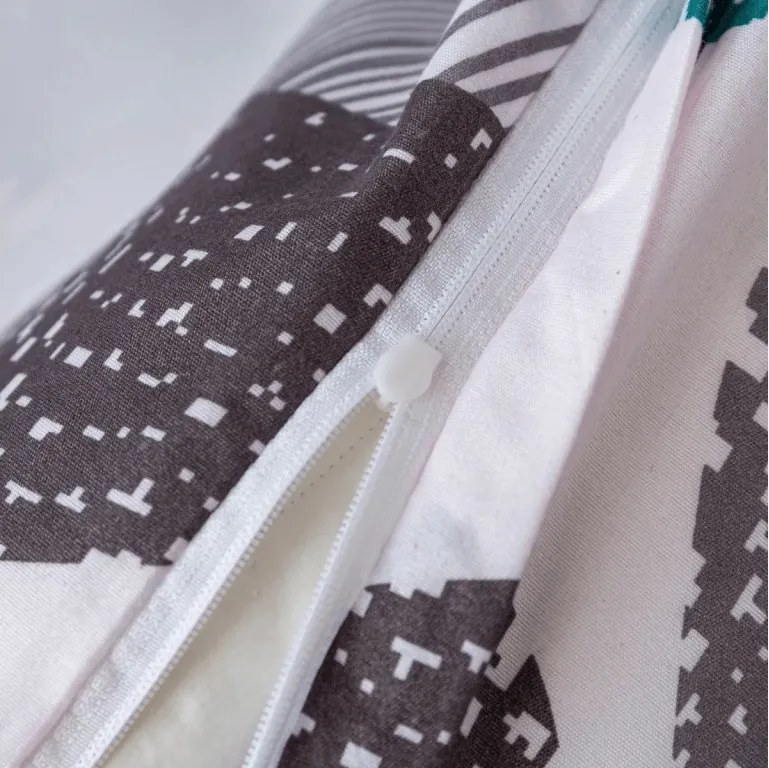 PrzytulneMieszkanie.pl PrzytulneMieszkanie.pl Pościel z mikrofibry PULINA szara Rozmiar pościeli: 2 szt 70 x 80 cm | 160 x 200 cm