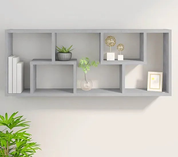 Minimalistyczny regał wiszący lub stojący beton G2-B70