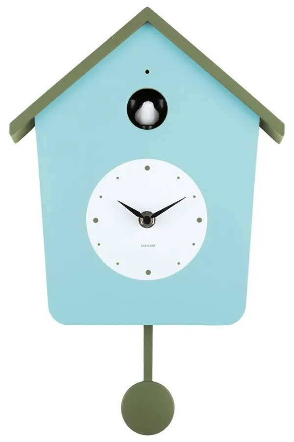 Wahadłowy zegar ścienny Cuckoo Light – Karlsson