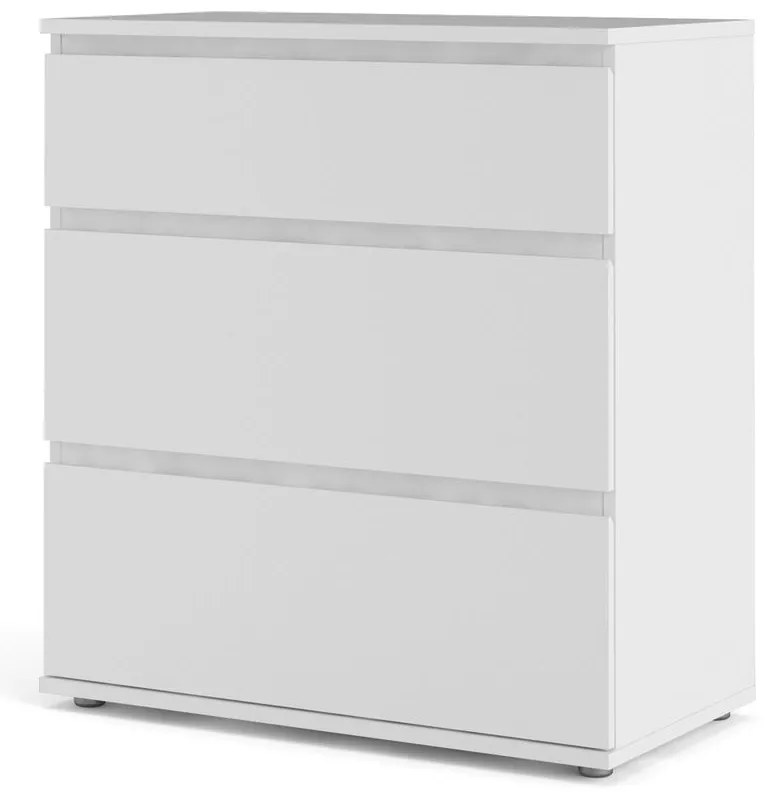 Biała niska komoda 77x84 cm Nova – Tvilum
