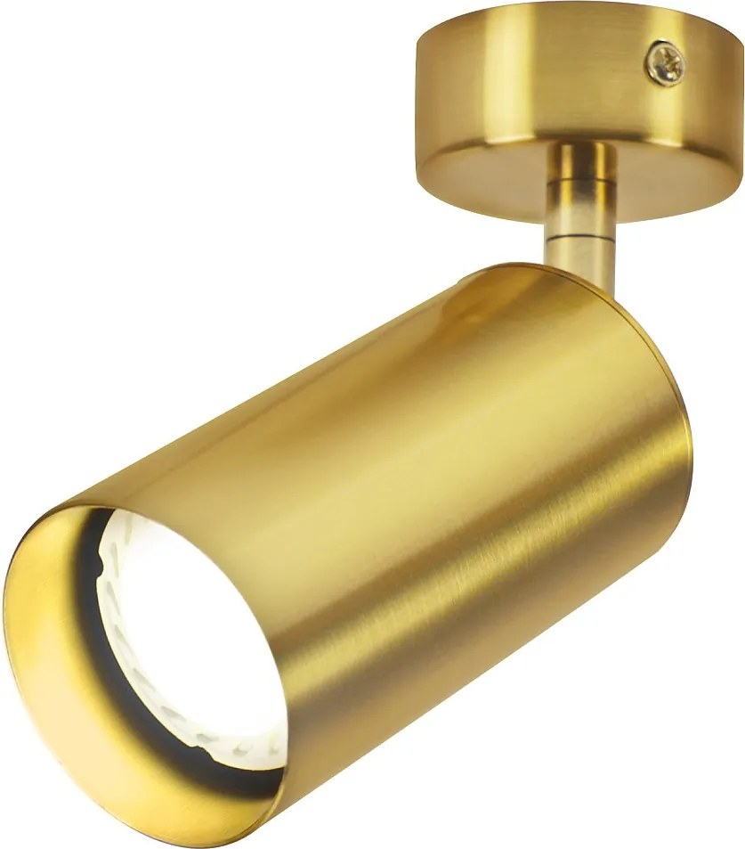 NETTLIFE Lampa sufitowa LED GU10, punktowa, obrotowa o 330°, metalowa, vintage, retro