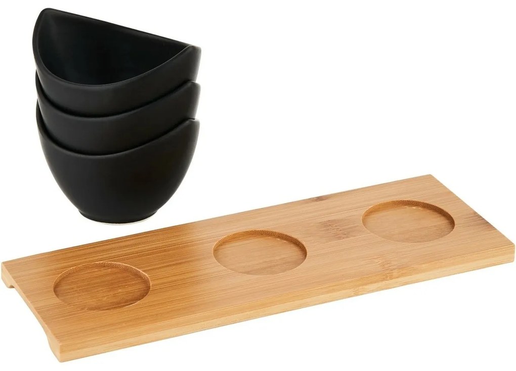 Florina Zestaw do serwowania Adria, czarny