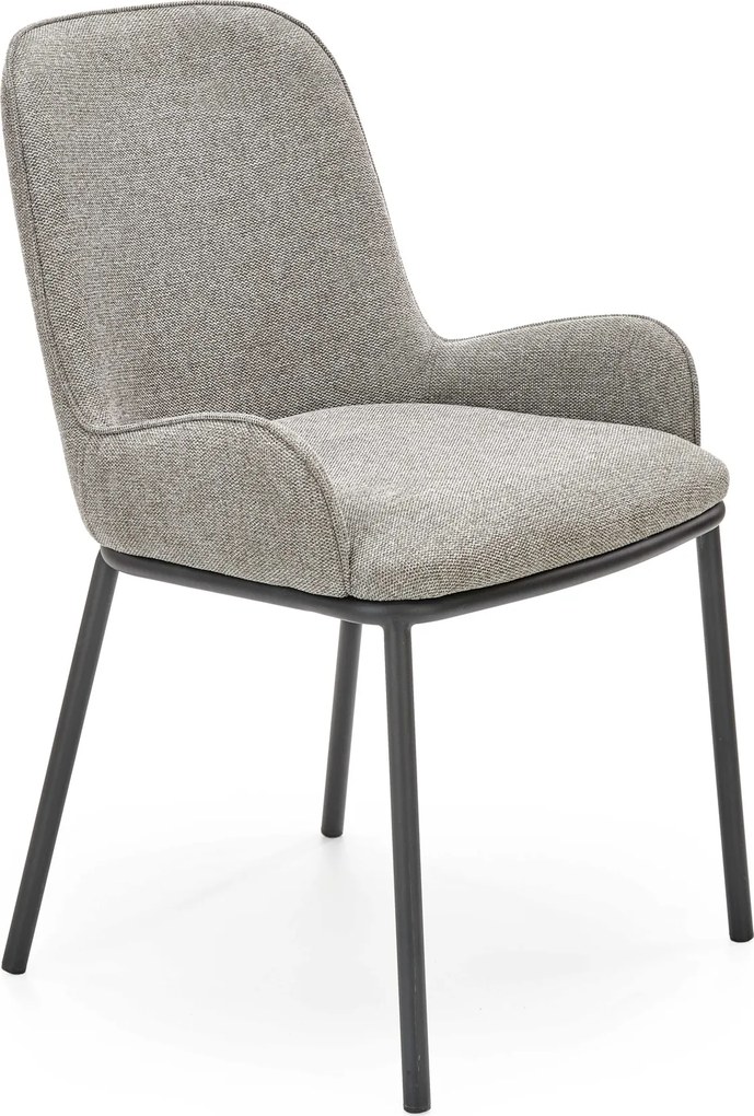 Krzesło do jadalni z niskimi podłokietnikami K481