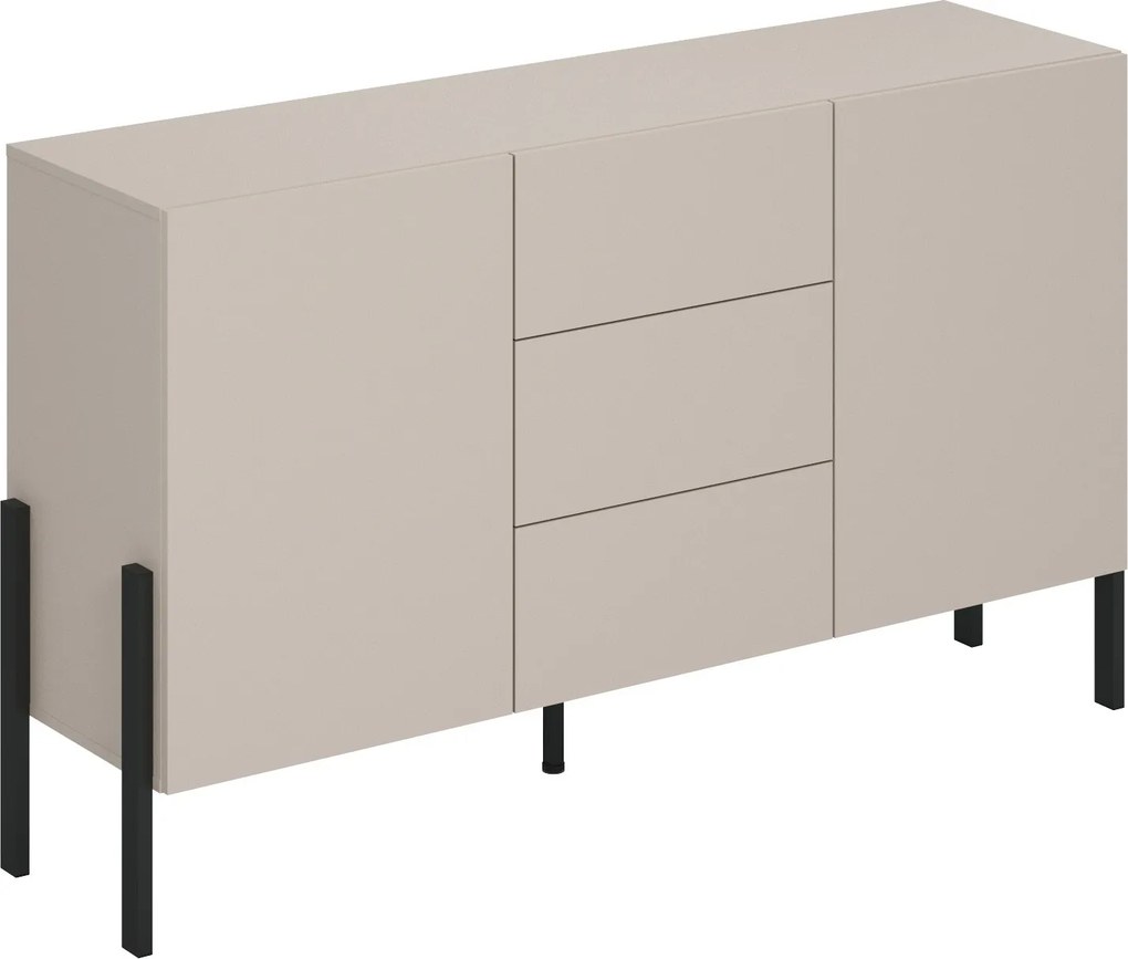 Komoda CONTE 154 cm do Salonu Sypialni Kaszmir