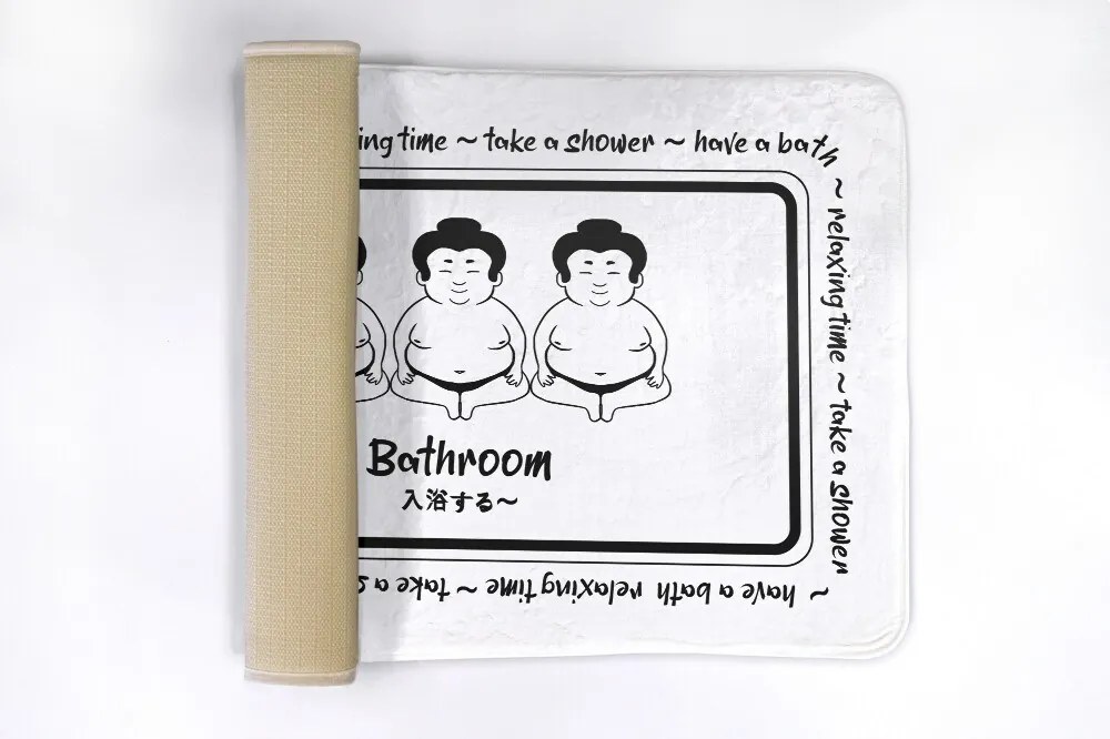 Dywanik łazienkowy Dywanik łazienkowy Zawodnicy Sumo