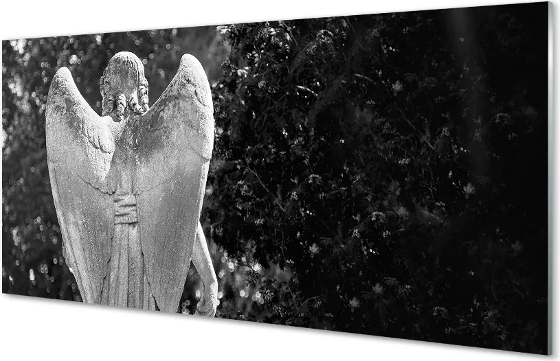 Szklany Panel Anielskie Skrzydła w Lesie