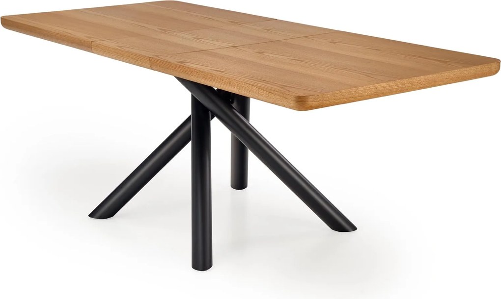 Designerski stół z fornirowanym blatem Derrick