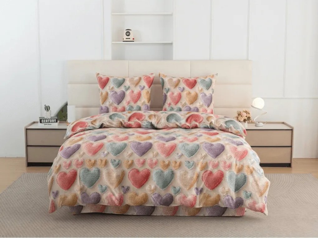 PrzytulneMieszkanie.pl PrzytulneMieszkanie.pl Pościel z mikrofibry LOVISO kolorowa Rozmiar pościeli: 70 x 80 cm | 140 x 200 cm