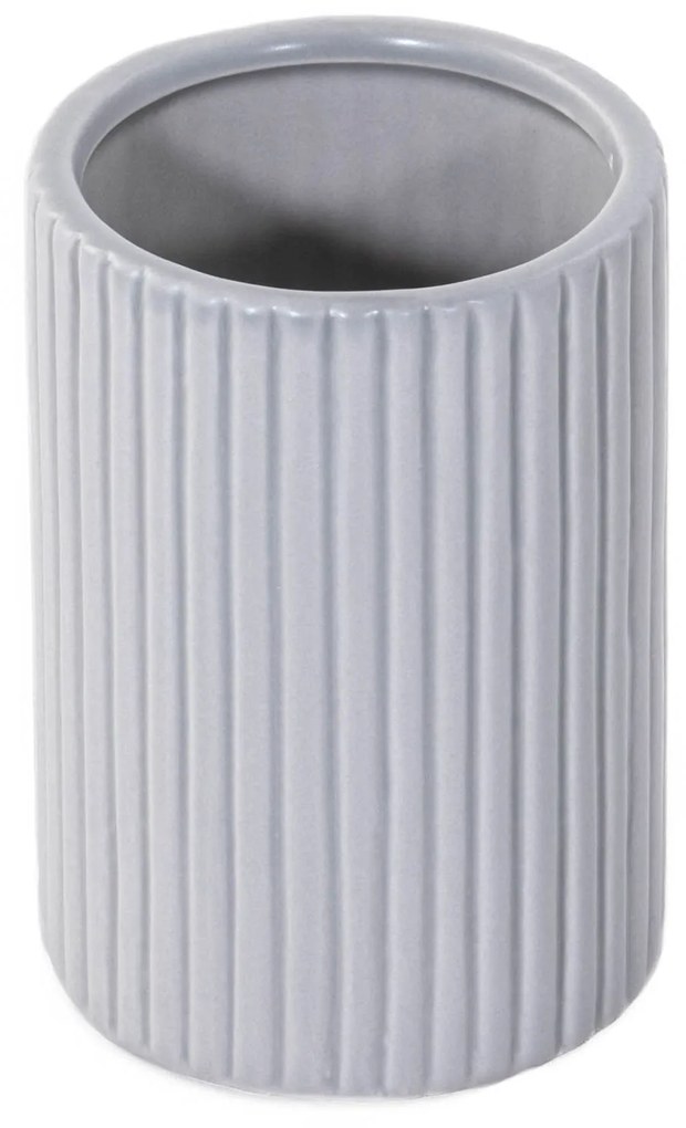 Zestaw ceramicznych akcesoriów łazienkowych, 4 elementy