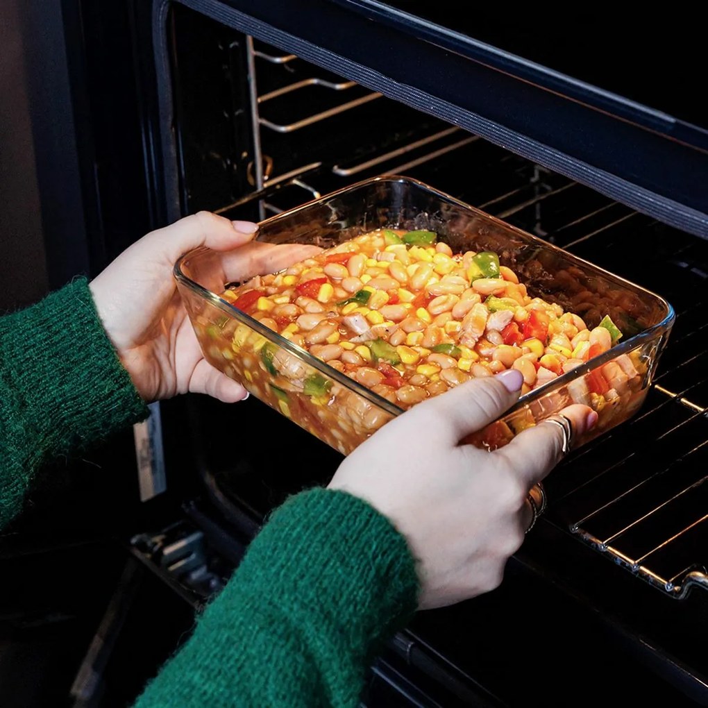 Pyrex Szklany pojemnik Cook & Freeze 1,5 l, 22 x 17 x 6 cm, 1,5 l