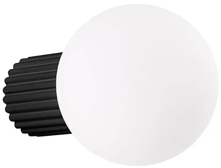 Czarny skandynawski kinkiet - K597- H5-P06