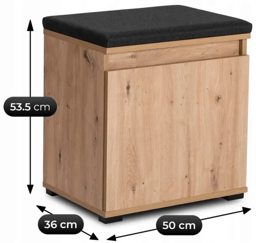 Szafka na buty z siedziskiem 50 cm C4-R41