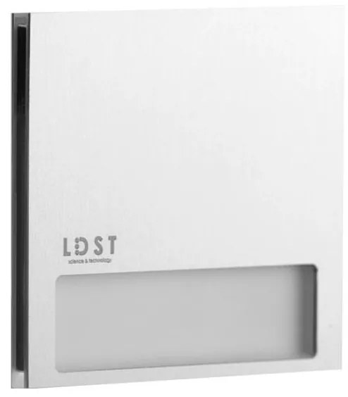 LDST AL-01-SS-BZ5 - LED oświetlenie schodowe ALEX 5xLED/1,2W/230V chrom mat