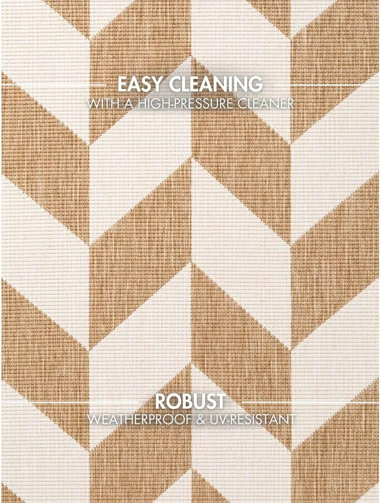 Kremowy/w naturalnym kolorze chodnik odpowiedni na zewnątrz 80x200 cm Haringey Terrick – Ted Baker