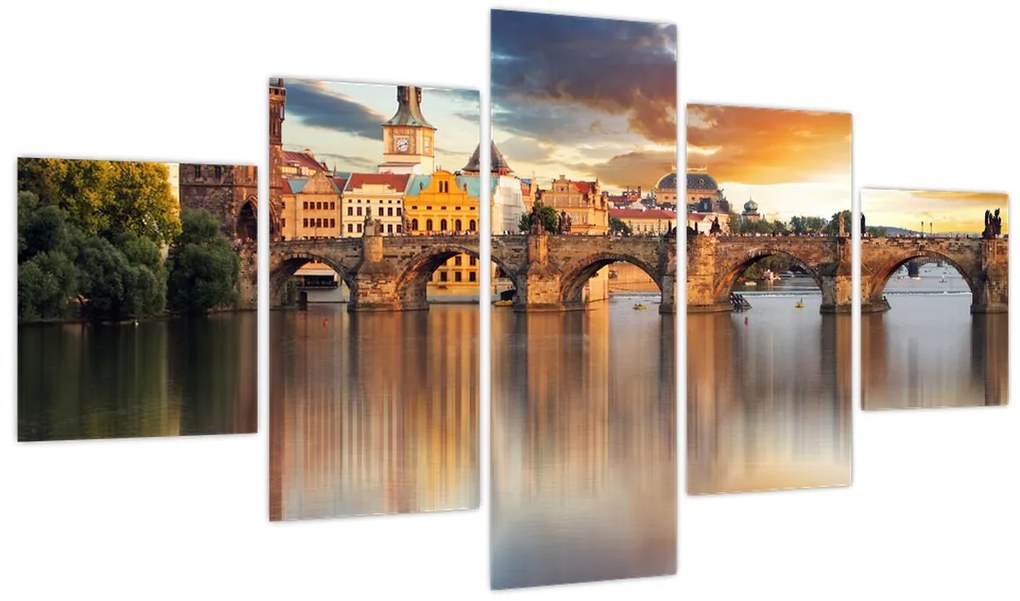 Obraz - Praga (125x70 cm)