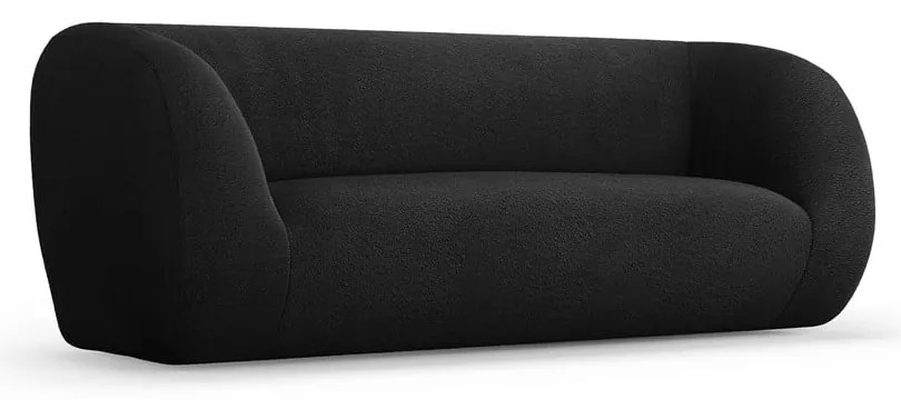 Ciemnoszara sofa z materiału bouclé 210 cm Essen – Cosmopolitan Design