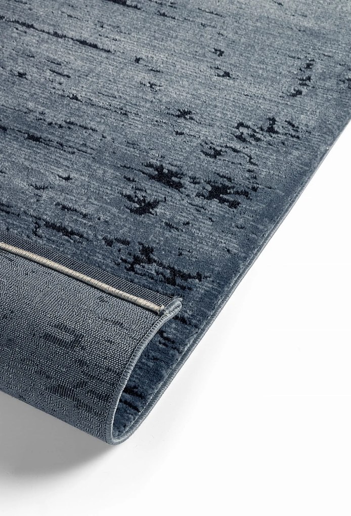 Dywan nowoczesny Stella niebieski koło 195 cm x 195 cm