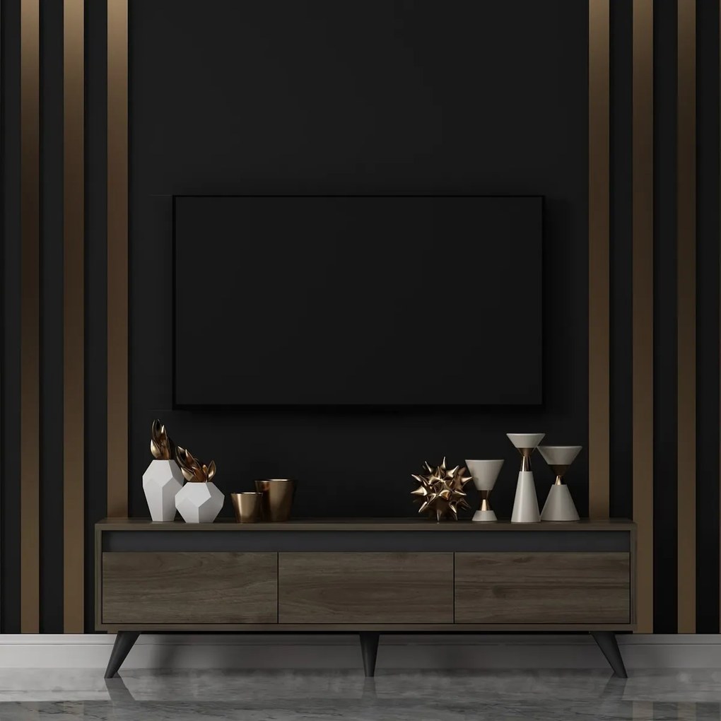 Stolik pod telewizor Century Walnut