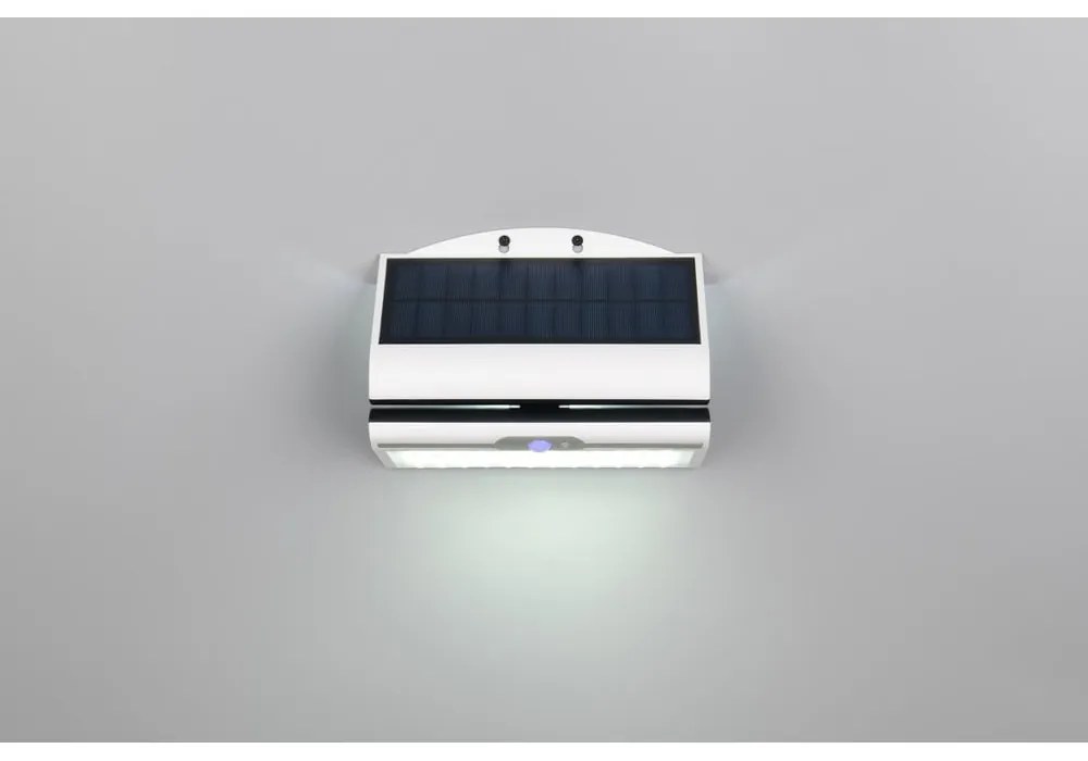 Zewnętrzna solarna lampa ścienna LED (wysokość 18,5 cm) Macapa – Reality