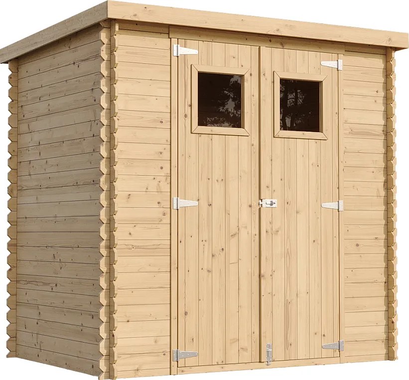 Drewniany domek narzędziowy ogrodowy - M311