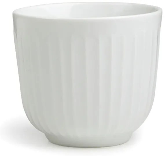 Biały porcelanowy kubek Kähler Design Hammershoi, 200 ml