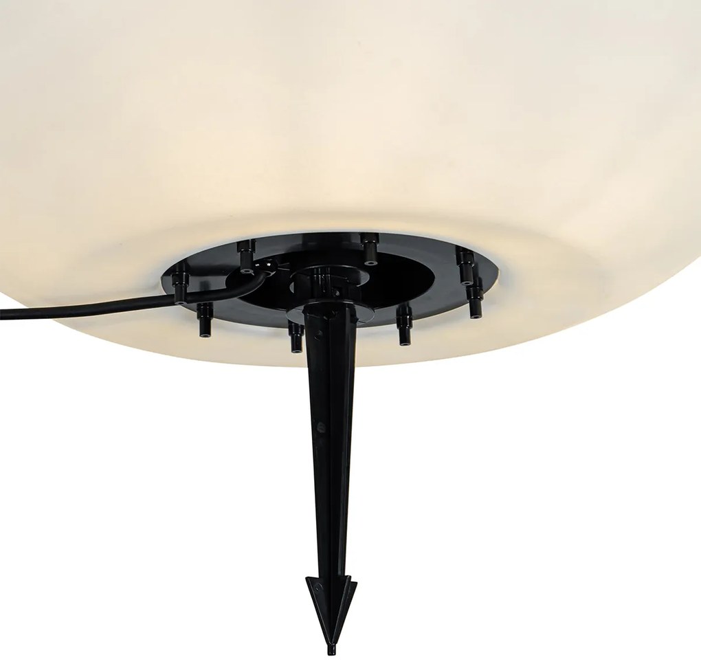 Zewnetrzna Nowoczesna lampa zewnętrzna biała 77 cm IP65 - Nura Nowoczesny Oswietlenie zewnetrzne