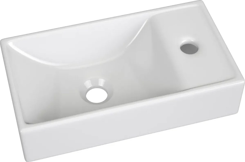 Ceramiczna umywalka prostokątna C8-H90