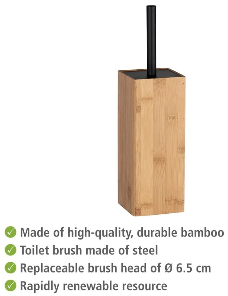 Bambusowa szczotka do WC Wenko Padua