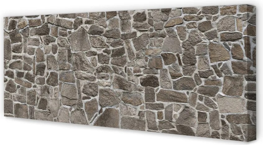Duży obraz na płótnie Mieszany Mur Betonowo-Ceglany