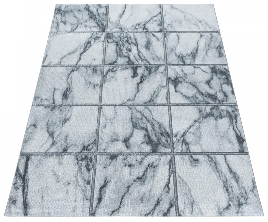 Dywan ekskluzywny Naxos marmur szary 140 cm x 200 cm