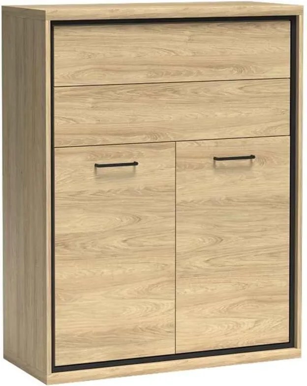 Komoda SYNDRA 92,2 cm do Salonu Sypialni Dąb
