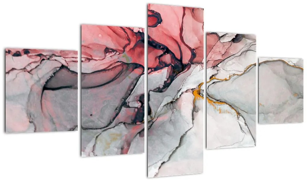 Obraz abstrakcji (125x70 cm)