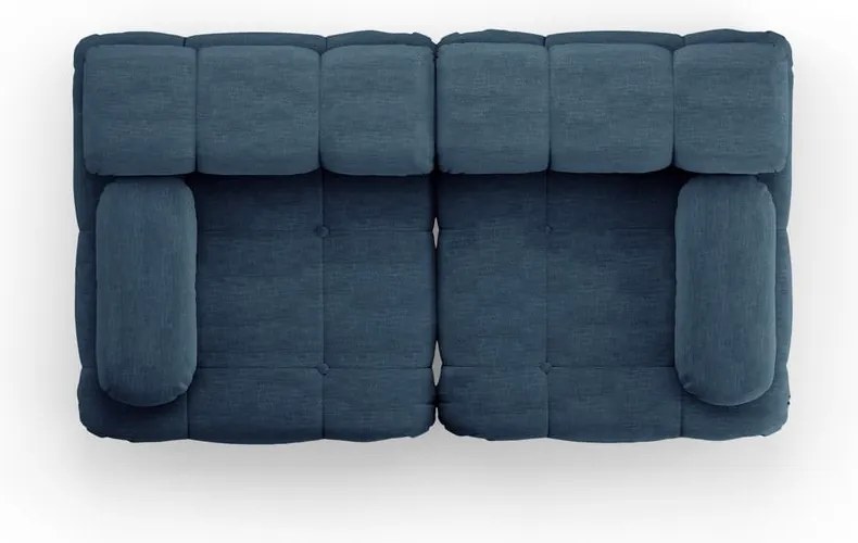 Ciemnoniebieska sofa 192 cm Ferento – Cosmopolitan Design