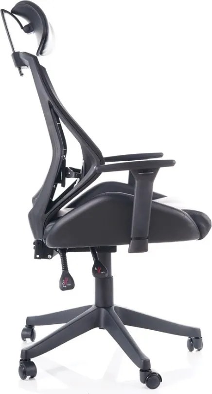 Ergonomiczne krzesło biurowe Q-406, zgodne z normą BHP