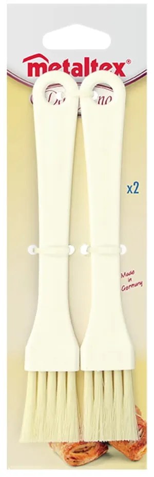Plastikowy pędzelek do smarowania 2 szt. – Metaltex