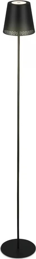 Briloner 1438015 - LED ściemniana lampa stojąca KIKI 4,3W/5V IP44 2600 mAh czarna