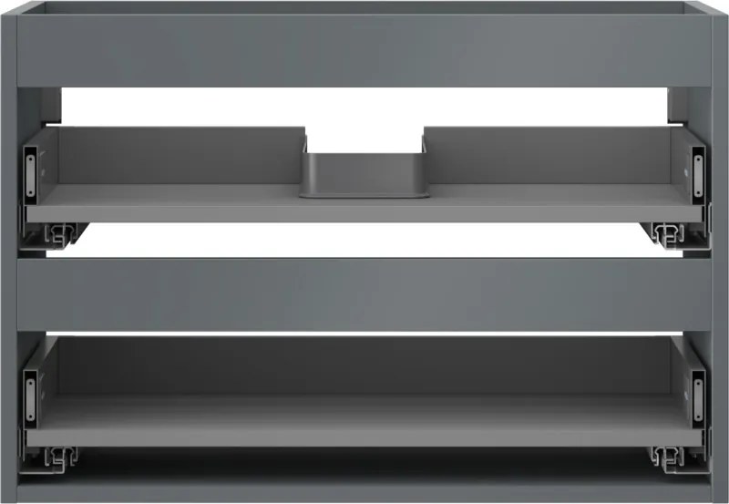 Mexen Box-A korpus szafki podumywalkowej 70 cm, 2 szuflady, grafit mat - 91AX0-0700-470-2-66