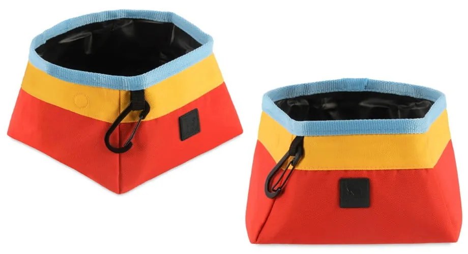 Tekstylna składana miska podróżna ø 18 cm Sunrise – P.L.A.Y.