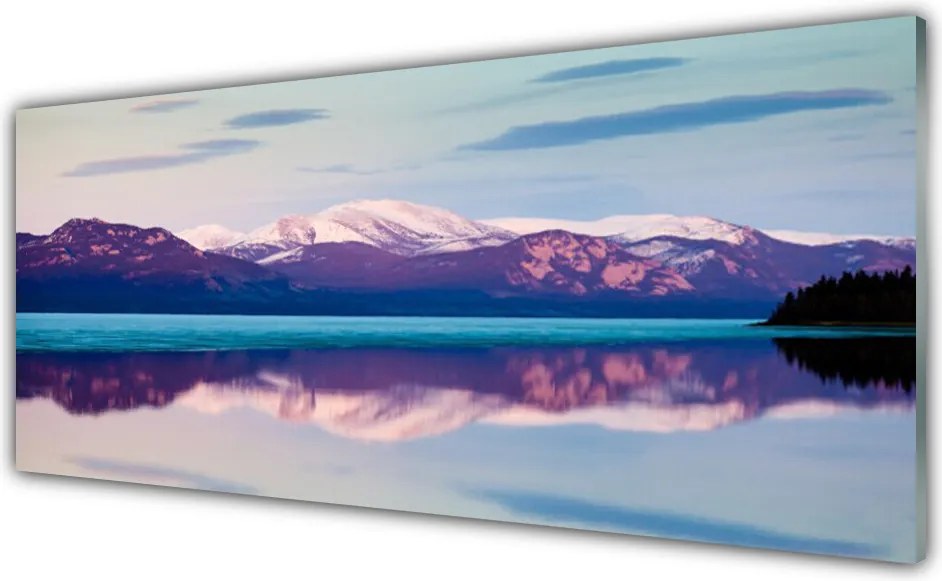 Panel nad blat kuchenny Krystaliczne Jezioro w Górach